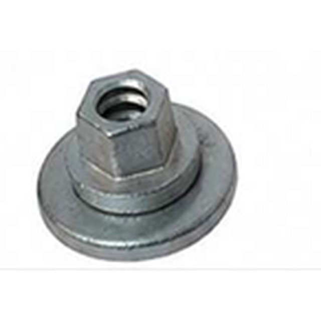 Floating Base Nut — real component photo, SSI manufacturing